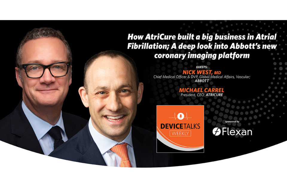 How Atricure built a big business in Afib; A deep look into Abbott’s new coronary imaging platform