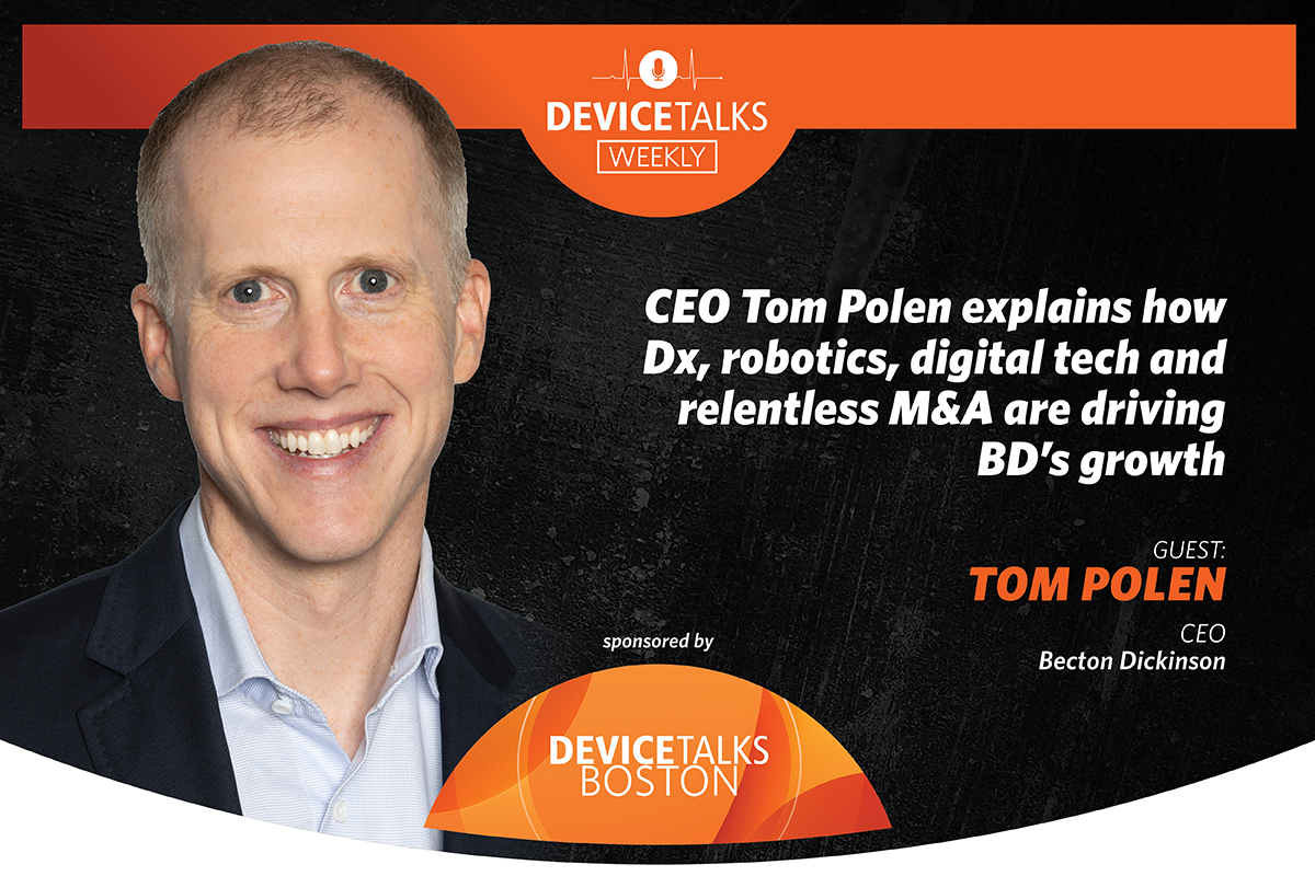 CEO Tom Polen explains how Dx, robotics, digital tech and relentless M