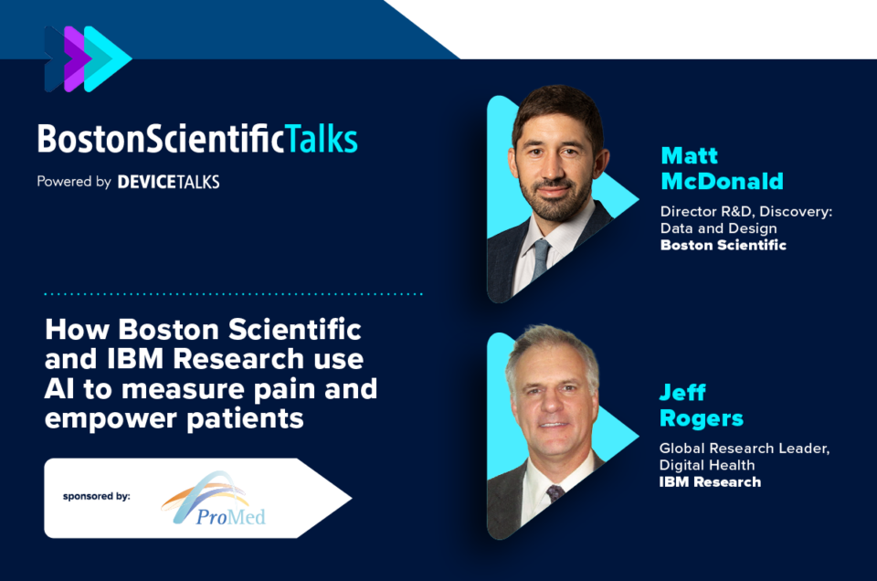 How Boston Scientific and IBM Research use AI to measure pain and empower patients