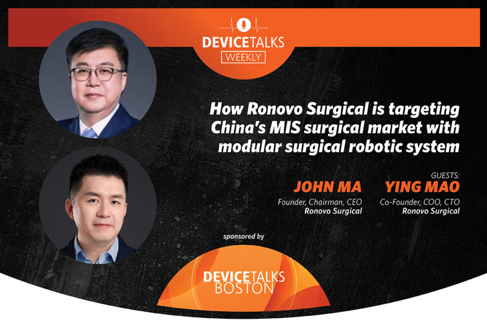 How Ronovo Surgical is targeting China’s MIS surgical market with modular surgical robotic system