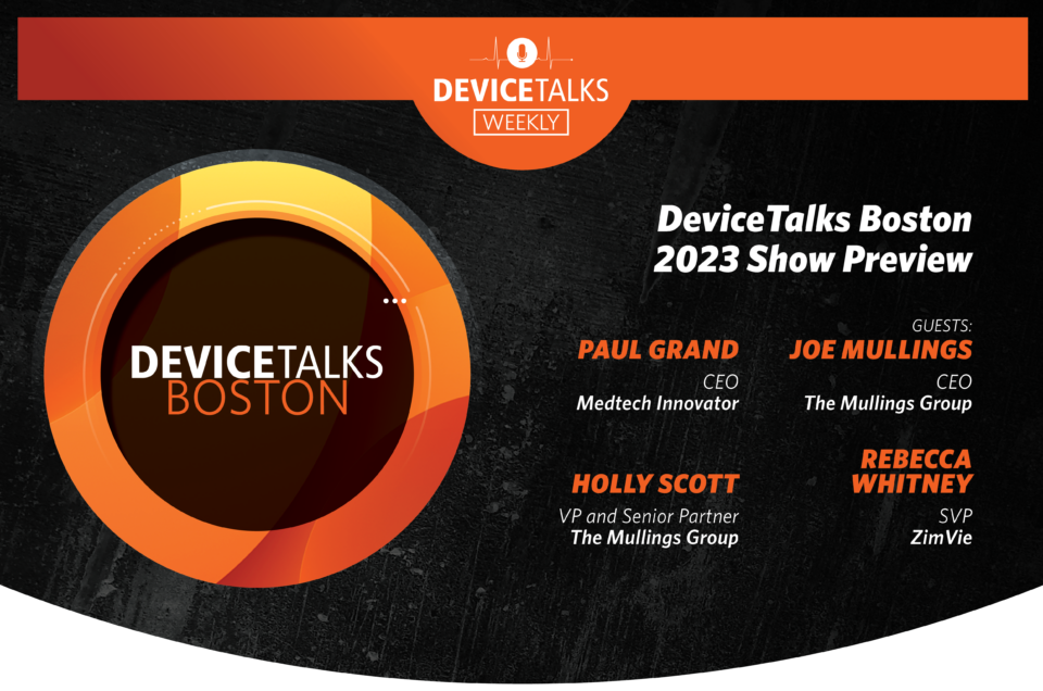 Free DeviceTalks Boston samples –VCs, Spine, Robotics, Career Advice and more – no toothpick needed