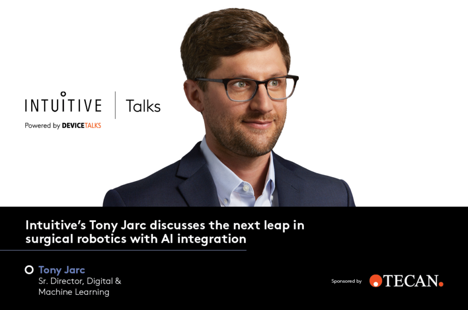 Intuitive's Tony Jarc discusses the next leap in surgical robotics with AI integration