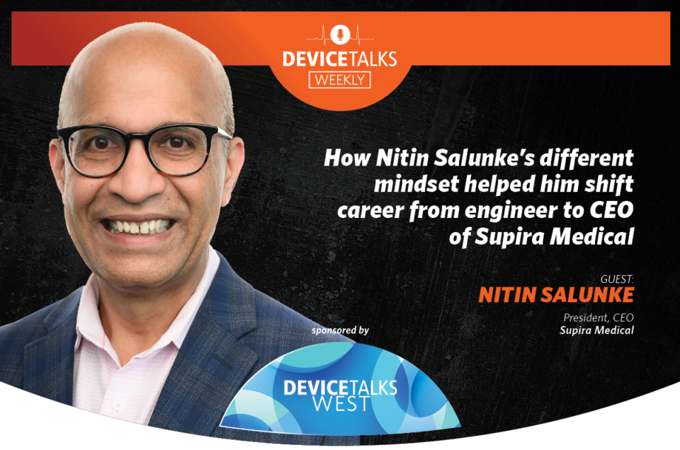 How Nitin Salunke’s different mindset helped him shift career from engineer to CEO of Supira Medical