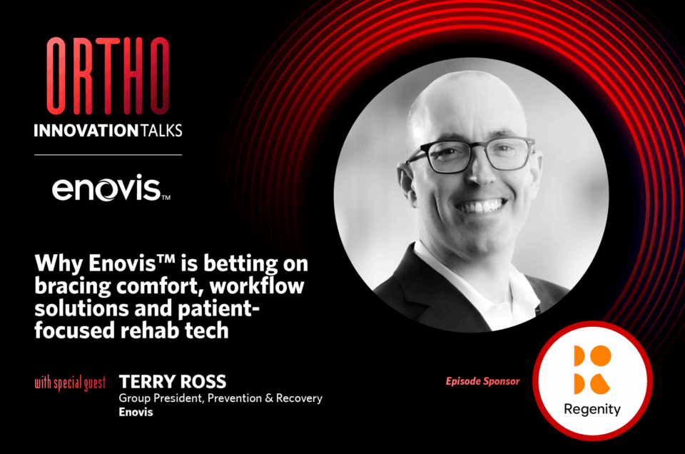 Why Enovis™ is betting on bracing comfort, workflow solutions and patient-focused rehab tech