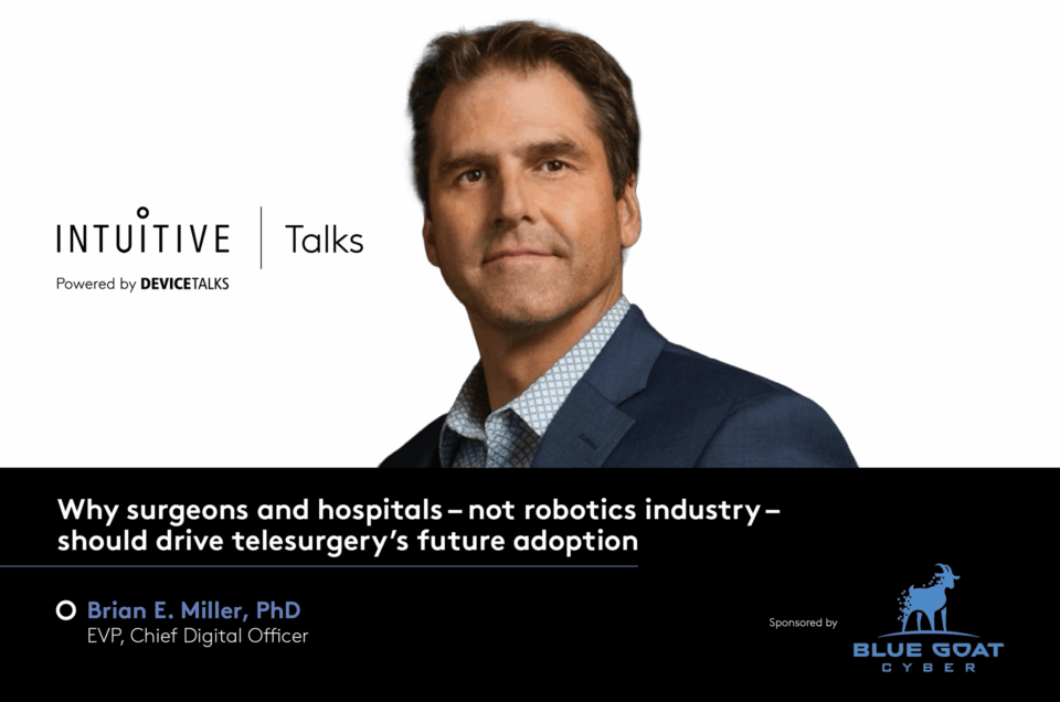 Interview with Brian Miller for the IntuitiveTalks podcast, powered by DeviceTalks.