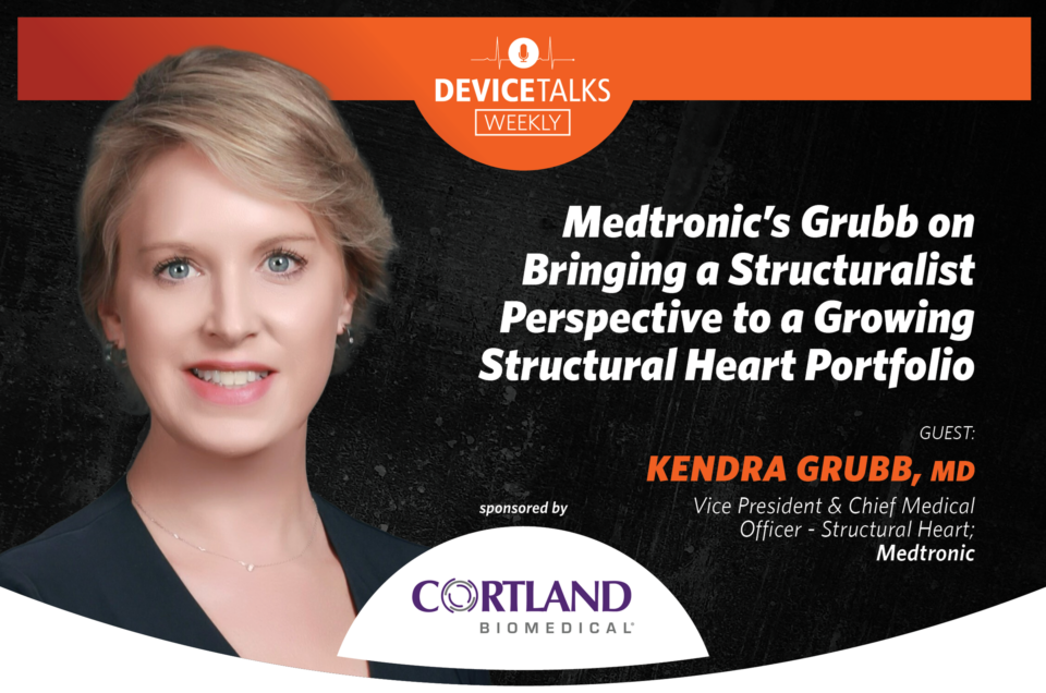 Interview with Kendra Grubb, Medtronic for the DeviceTalks Weekly podcast.